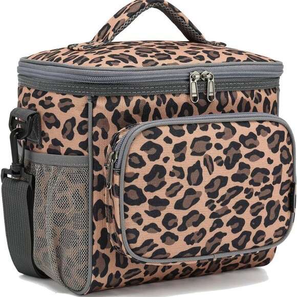 Insulated Reusable Lunch Bag Adult Large Lunch Box for Women and Men with Adjust - Picture 1 of 9